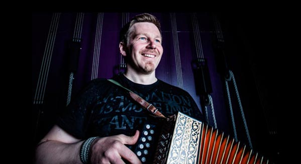 Fredrik med dragspel