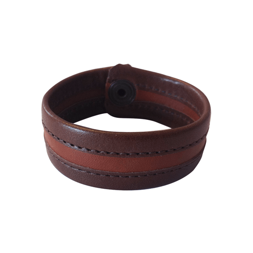 Läderarmband zigge
