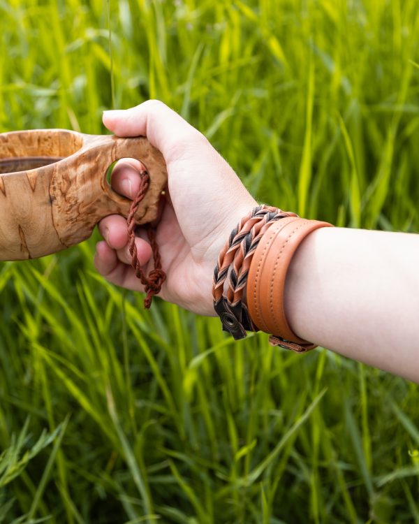 Leather bracelet Mirre - Image 2