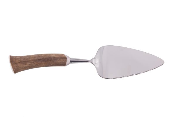 Cake server reindeer antler