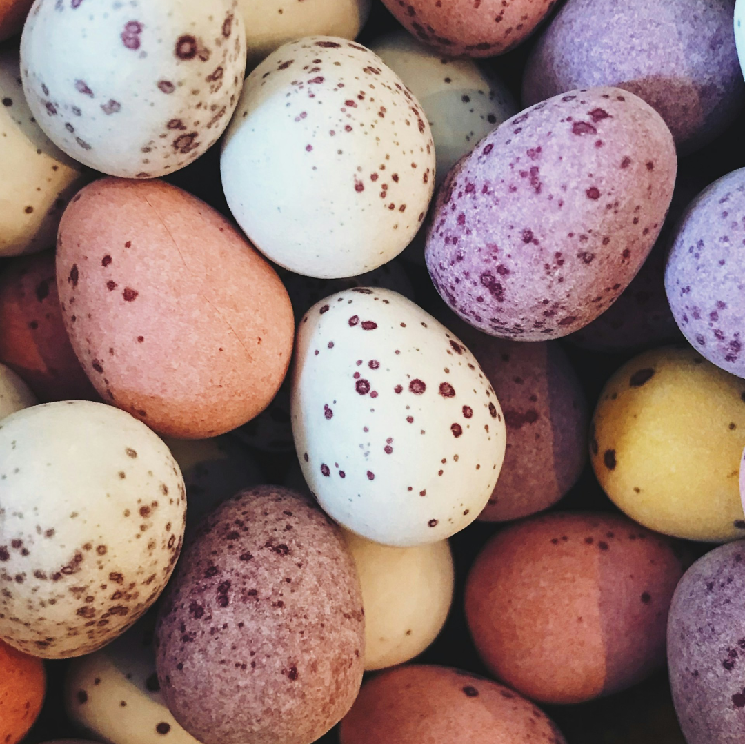 Påskpyssel med ägg