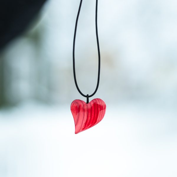 Halsband hjärta